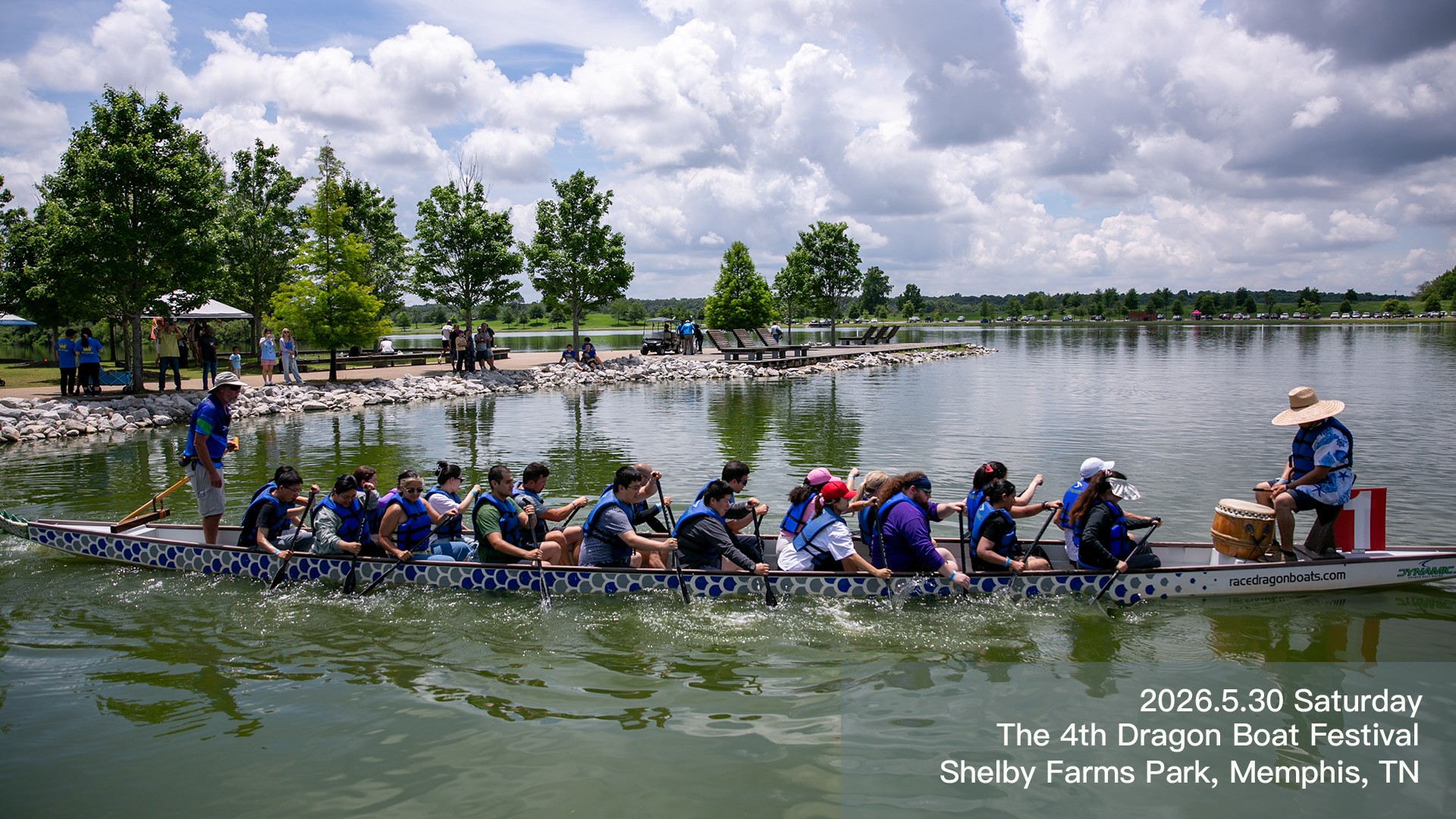The 4th Dragon Boat Festival at Shelby Farms Park